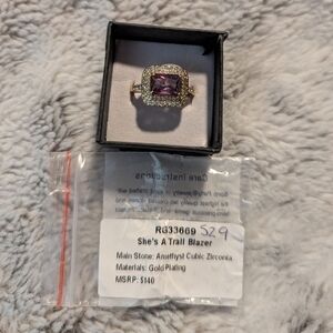 Ring Bomb Party Ring - She's a Trail Blazer - Size 9 - BRAND NEW